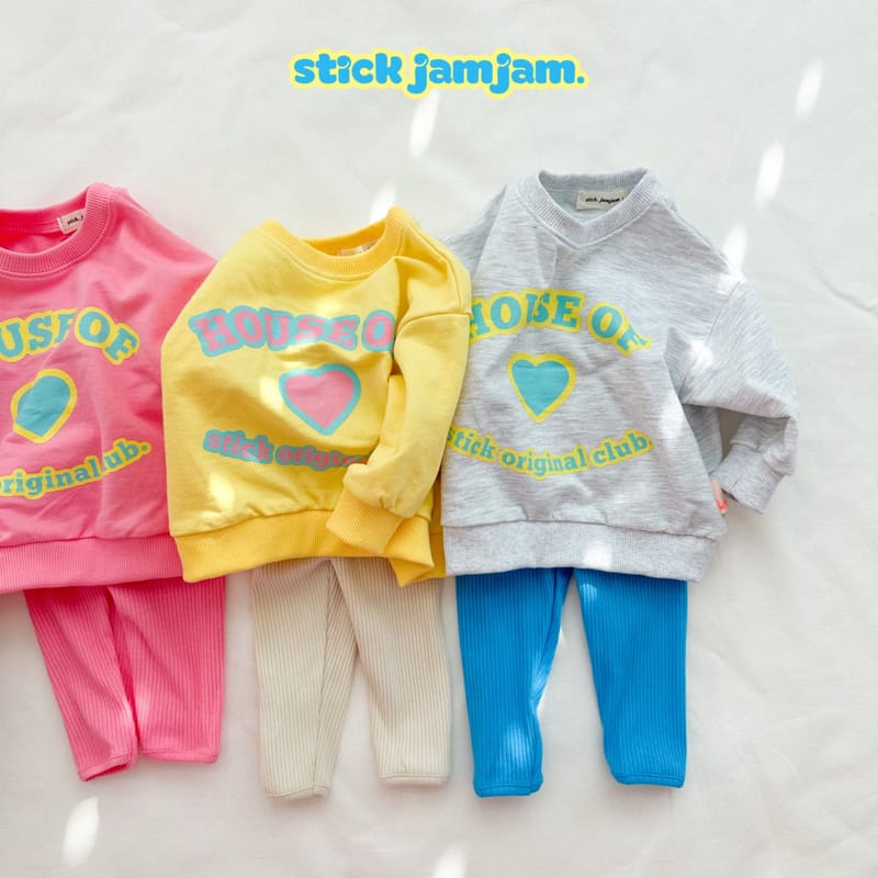 Stick - Korean Baby Fashion - #babywear - Baby House Sweatshirt - 2