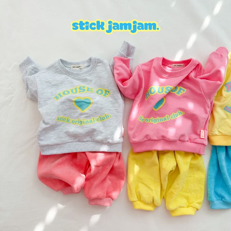 Stick - Korean Baby Fashion - #onlinebabyboutique - Baby House Sweatshirt - 4