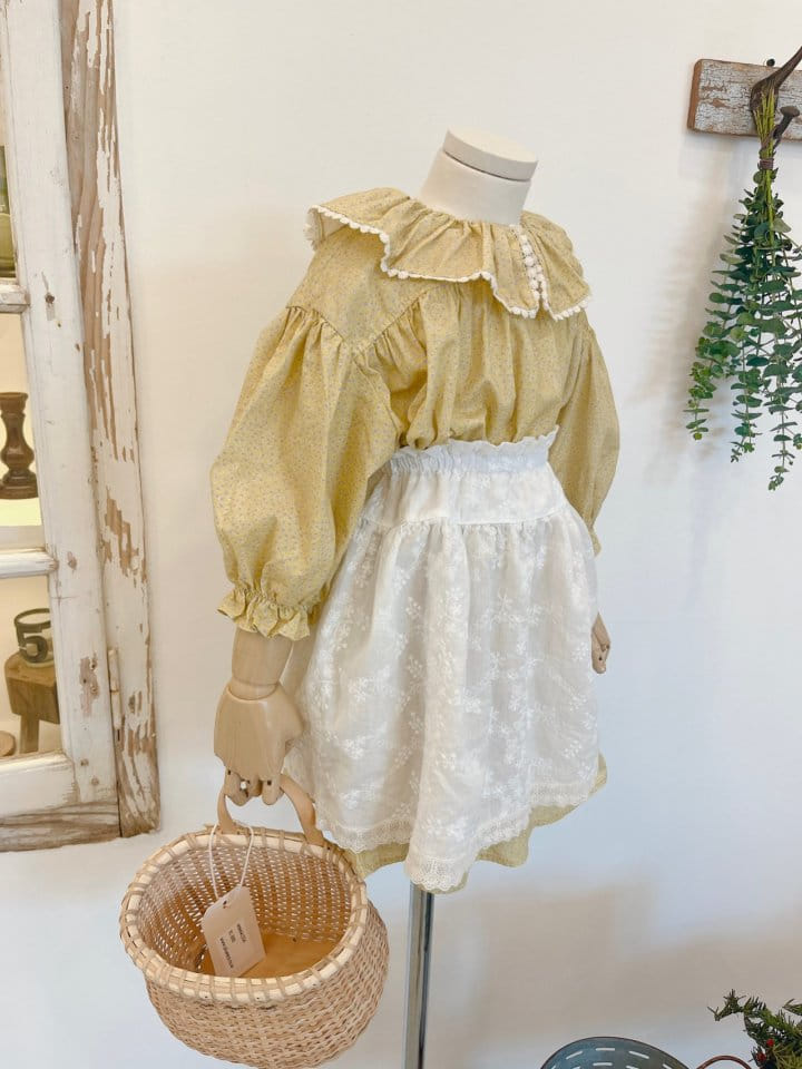 Studio M - Korean Children Fashion - #childofig - Lace Skirt - 3