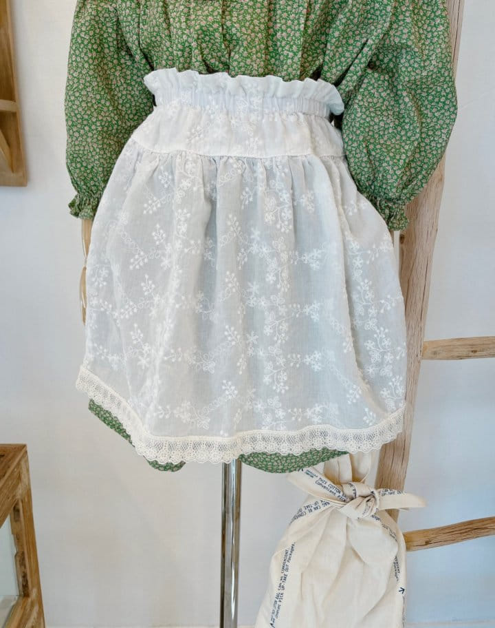 Studio M - Korean Children Fashion - #designkidswear - Lace Skirt - 6