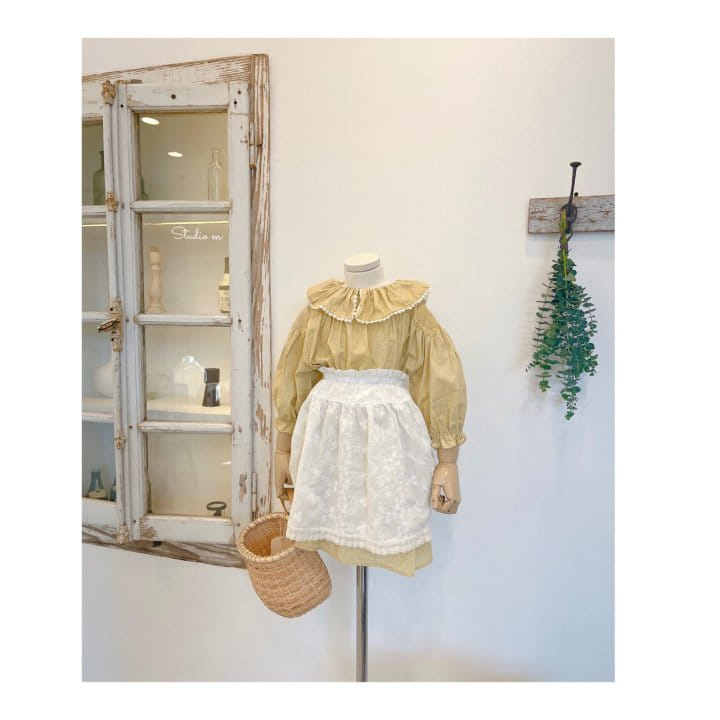 Studio M - Korean Children Fashion - #minifashionista - Lace Skirt