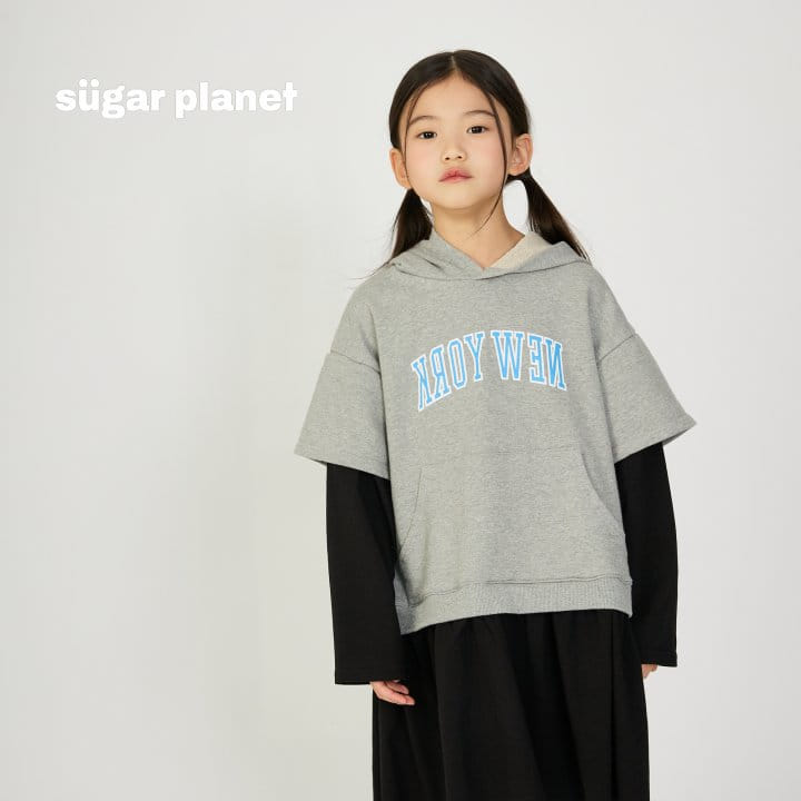 Sugar Planet - Korean Children Fashion - #childofig - Newyork Hoody One-piece - 9