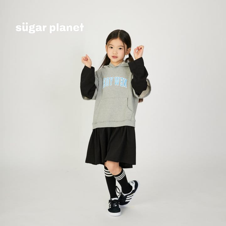 Sugar Planet - Korean Children Fashion - #discoveringself - Newyork Hoody One-piece - 12