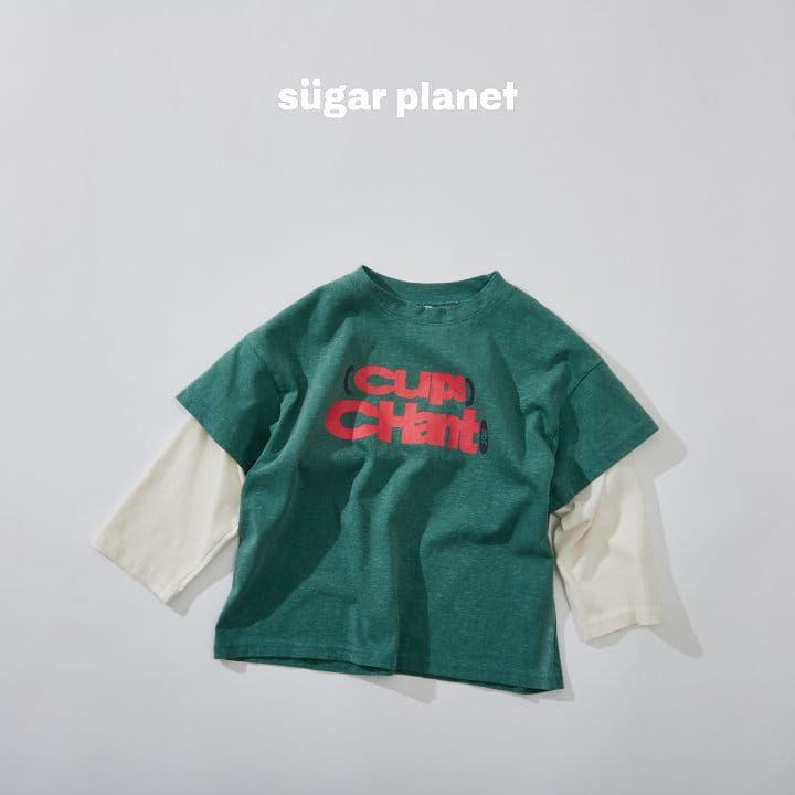 Sugar Planet - Korean Children Fashion - #kidsstore - Cups Layered Tee - 2