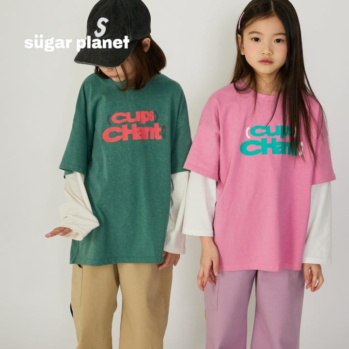 Sugar Planet - Korean Children Fashion - #minifashionista - Cups Layered Tee - 7