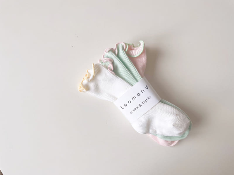 Teamand - Korean Children Fashion - #childofig - Candy bunny Socks Set - 6