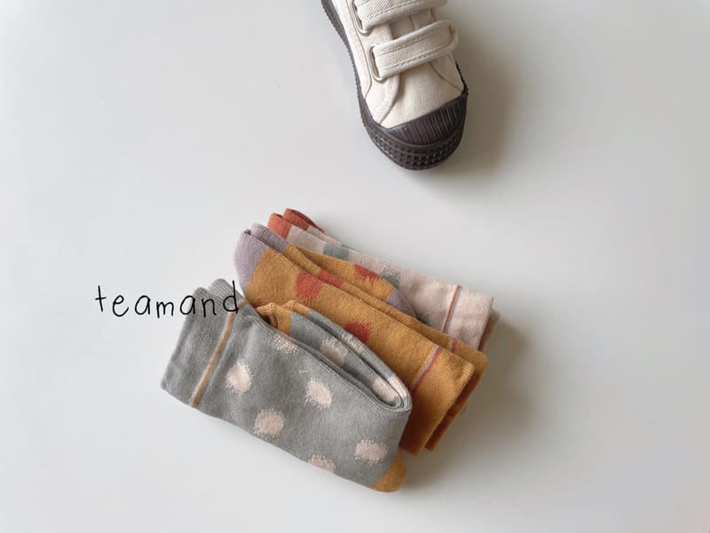 Teamand - Korean Children Fashion - #childofig - Bread Socks Set