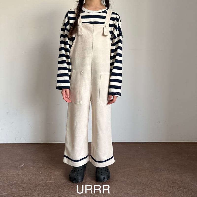 Urrr - Korean Children Fashion - #kidsstore - Honey Dungarees Pants - 9