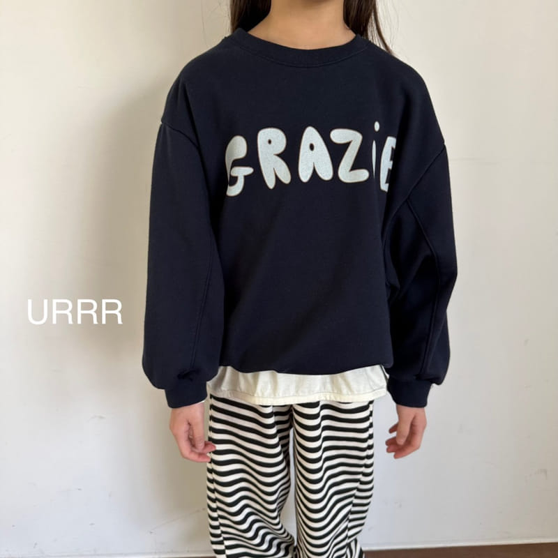 Urrr - Korean Children Fashion - #minifashionista - Happy Sweatshirt