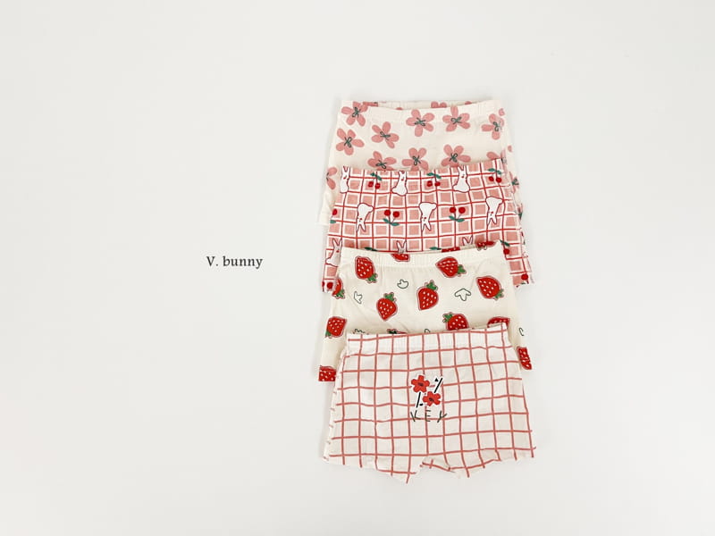 V Bunny - Korean Children Fashion - #childofig - Straw Under Pants Set - 8