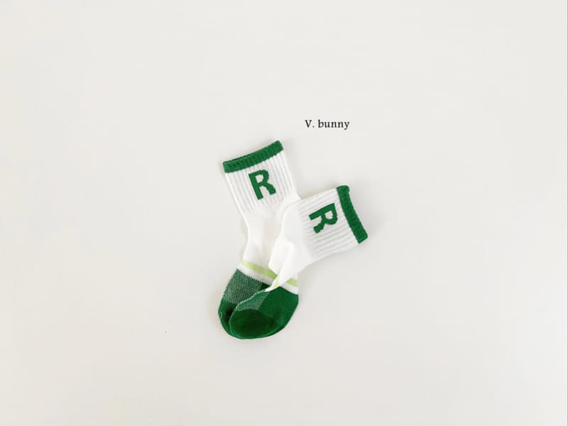 V Bunny - Korean Children Fashion - #childofig - Play Socks Set - 2