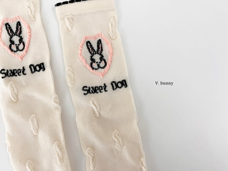 V Bunny - Korean Children Fashion - #childrensboutique - Lovely Rabbit Socks Set - 6