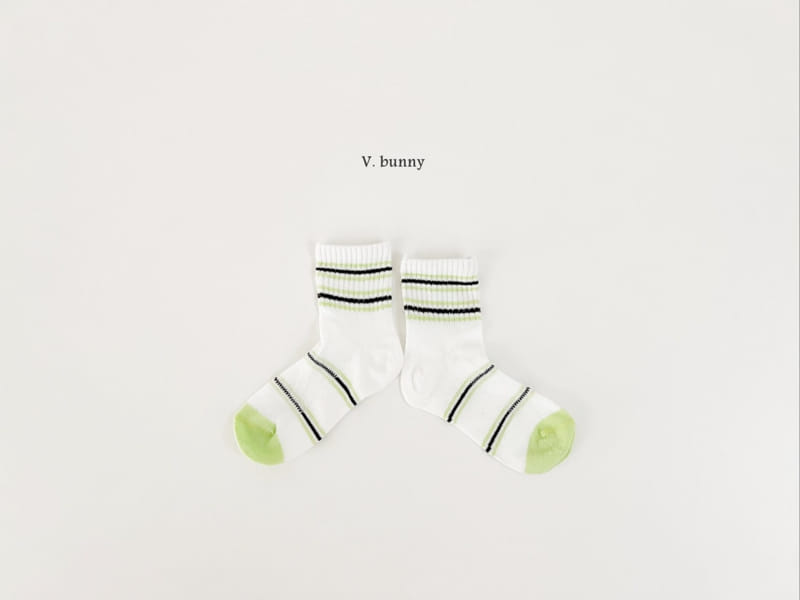 V Bunny - Korean Children Fashion - #childrensboutique - Play Socks Set - 3