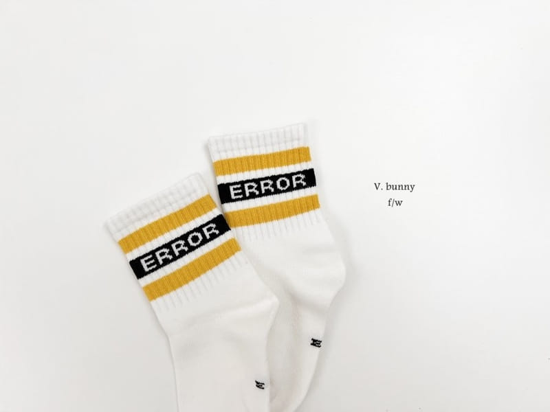 V Bunny - Korean Children Fashion - #childrensboutique - Erro Socks Set - 9