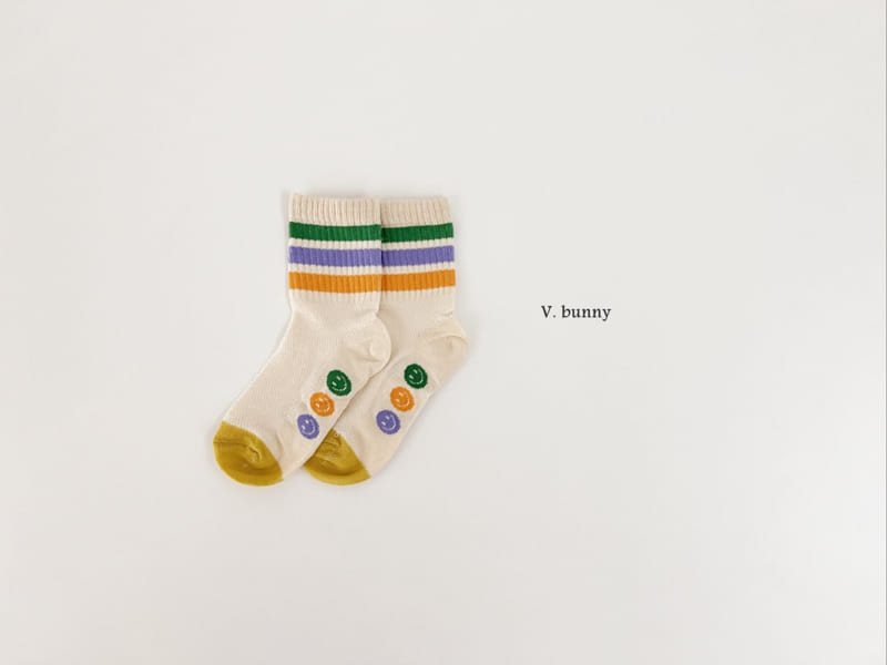 V Bunny - Korean Children Fashion - #discoveringself - Kind Socks Set - 4