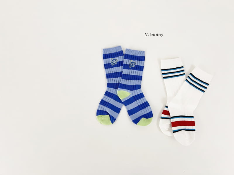 V Bunny - Korean Children Fashion - #kidsshorts - Wonder Socks Set - 7