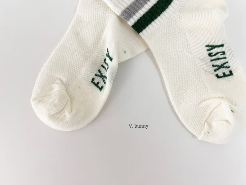 V Bunny - Korean Children Fashion - #kidsstore - Ex Socks Set - 5