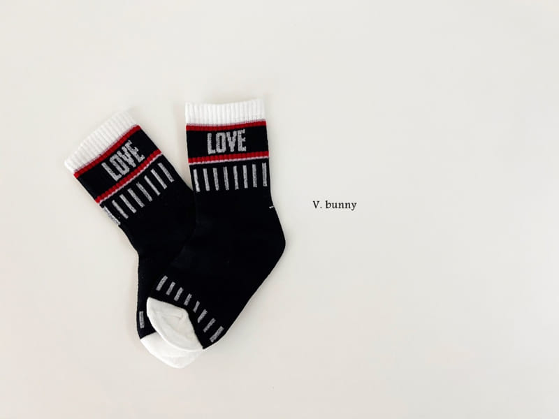 V Bunny - Korean Children Fashion - #kidzfashiontrend - Laket Socks Set - 5