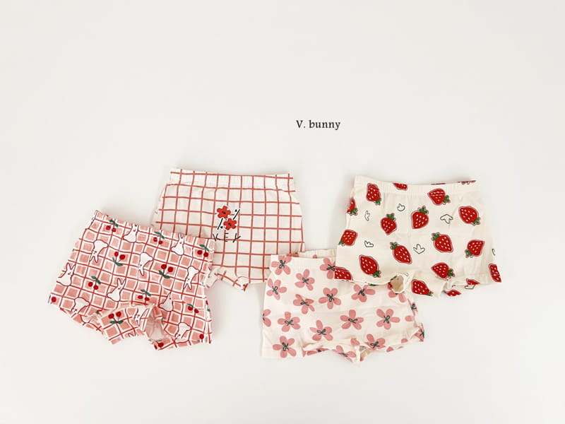 V Bunny - Korean Children Fashion - #magicofchildhood - Straw Under Pants Set - 5