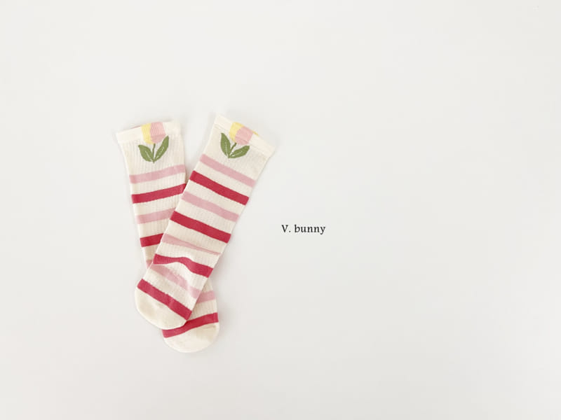 V Bunny - Korean Children Fashion - #minifashionista - Daldal Socks Set