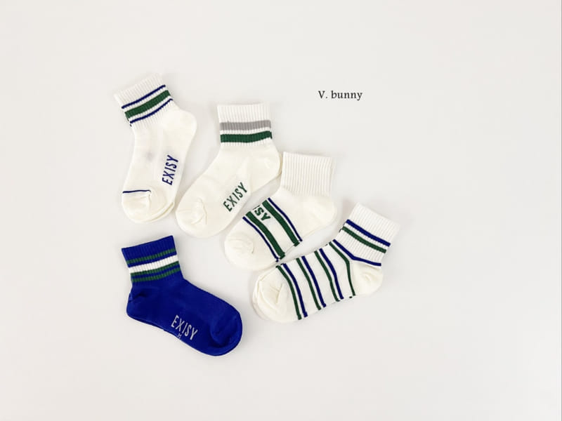 V Bunny - Korean Children Fashion - #minifashionista - Ex Socks Set - 10