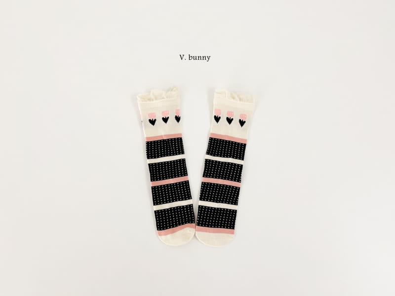 V Bunny - Korean Children Fashion - #prettylittlegirls - Lovely Rabbit Socks Set