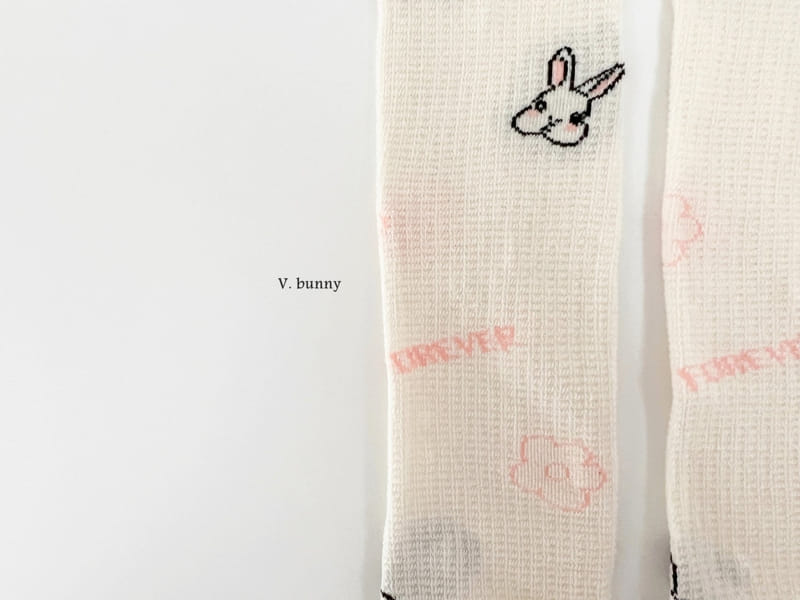 V Bunny - Korean Children Fashion - #toddlerclothing - Lovely Rabbit Socks Set - 4