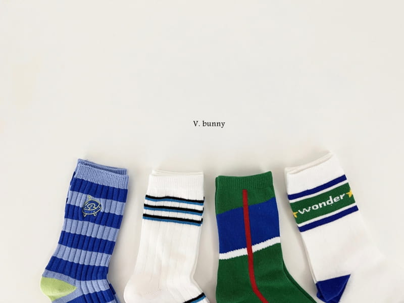 V Bunny - Korean Children Fashion - #stylishchildhood - Wonder Socks Set