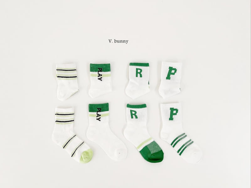 V Bunny - Korean Children Fashion - #stylishchildhood - Play Socks Set