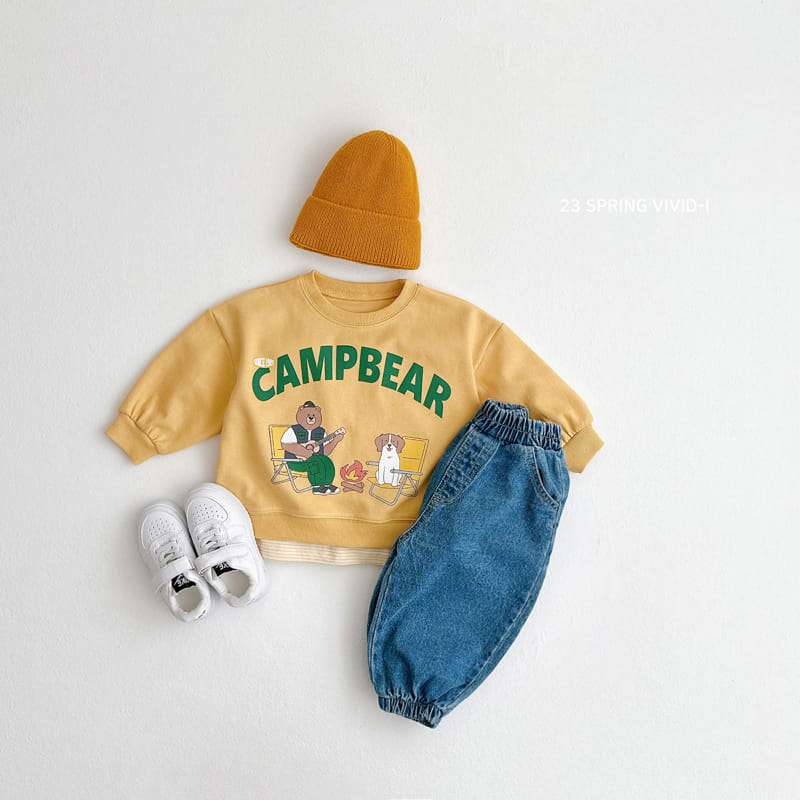 Vivid I - Korean Children Fashion - #Kfashion4kids - Camp Bear Sweatshirt - 9