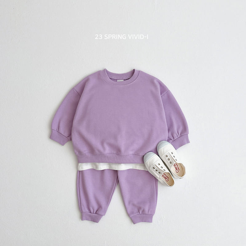 Vivid I - Korean Children Fashion - #discoveringself - 23 Spring Top Bottom Set - 4