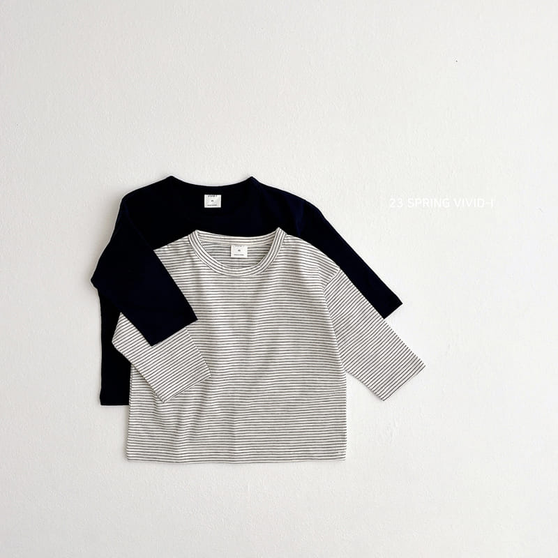 Vivid I - Korean Children Fashion - #kidsshorts - Spring 1 More Tee - 6