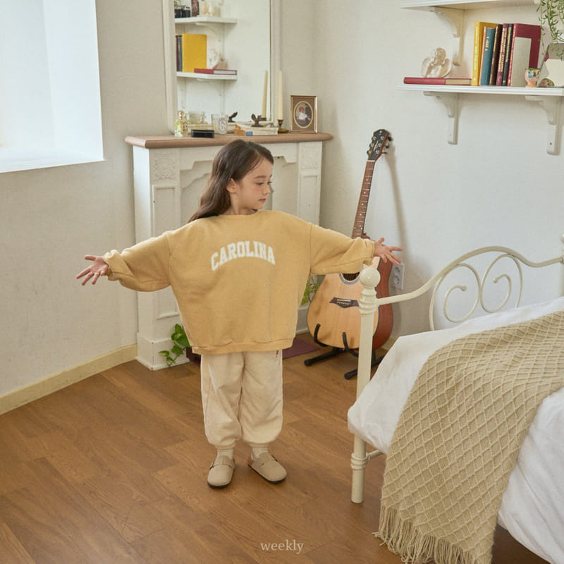 Weekly - Korean Children Fashion - #designkidswear - Kelly Sweatshirt - 3