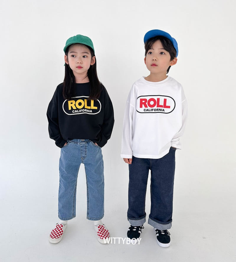 Witty Boy - Korean Children Fashion - #kidzfashiontrend - Roll Tee - 4