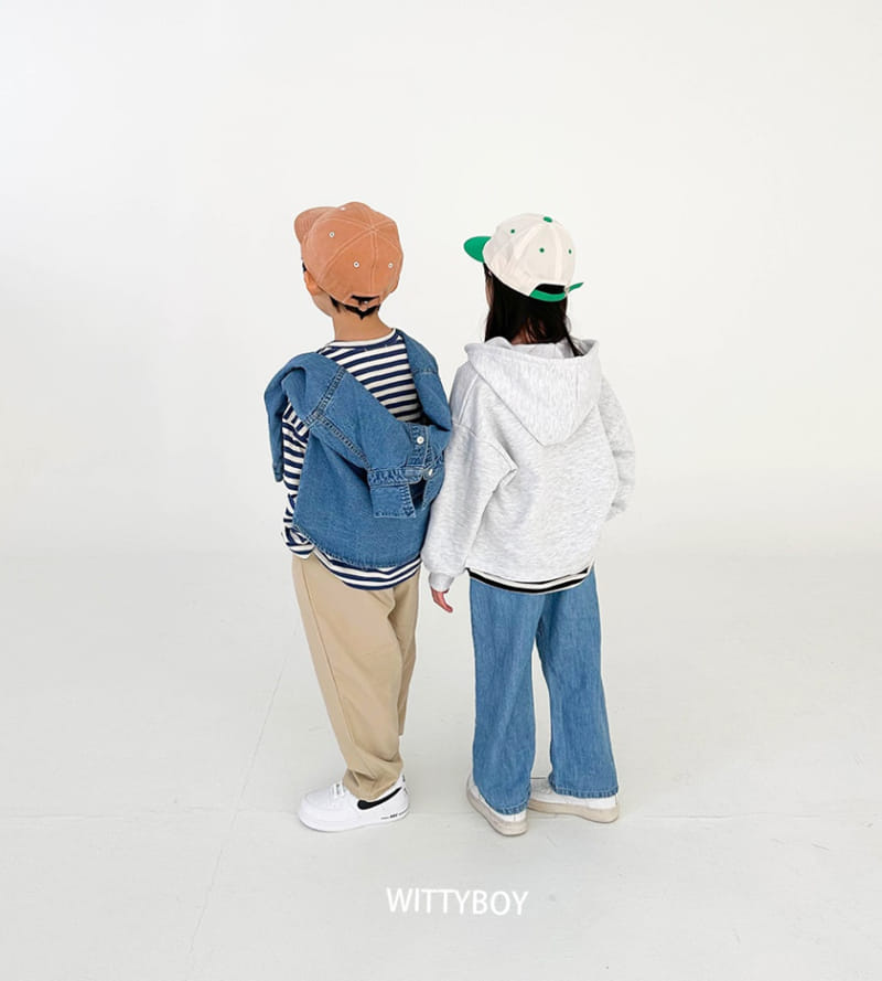 Witty Boy - Korean Children Fashion - #kidzfashiontrend - Natural Embroidery Cap - 4