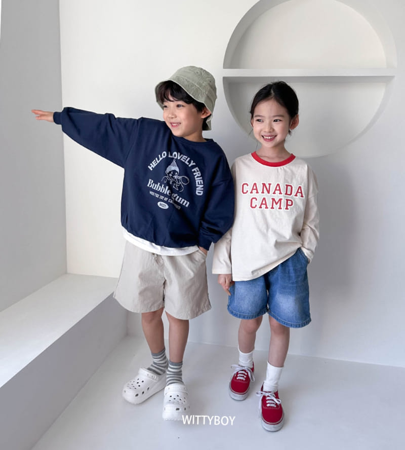 Witty Boy - Korean Children Fashion - #childofig - Camp Tee - 8