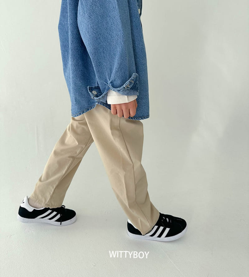 Witty Boy - Korean Children Fashion - #childofig - Vanilla Pants - 12