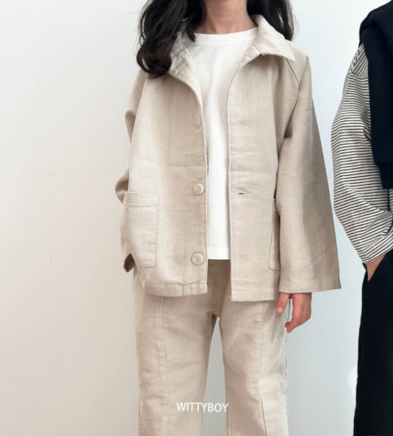 Witty Boy - Korean Children Fashion - #childofig - Margaret Pants - 8