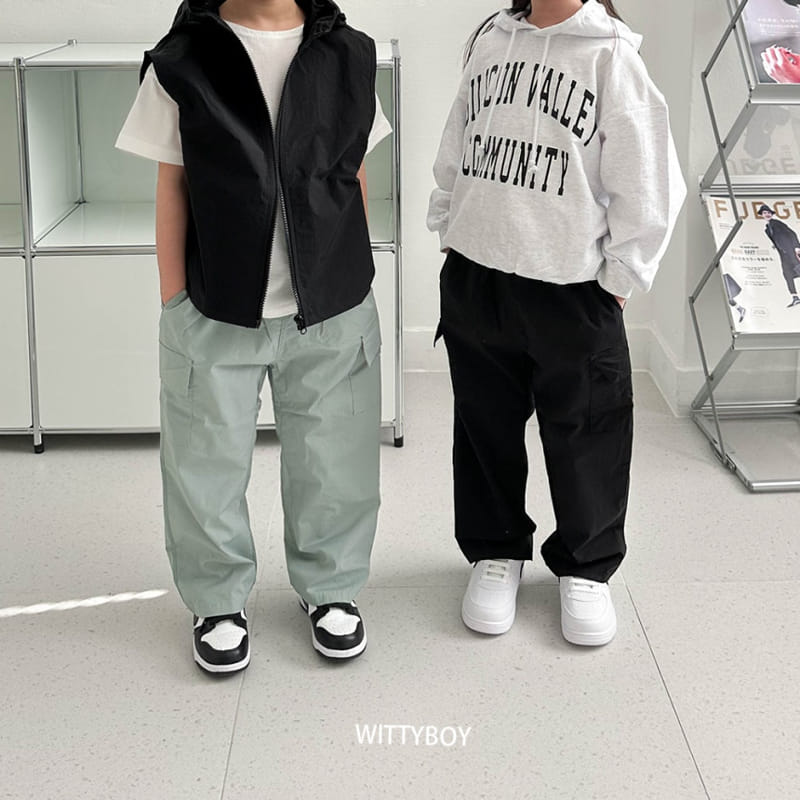 Witty Boy - Korean Children Fashion - #childofig - Belly Hoody Tee - 6