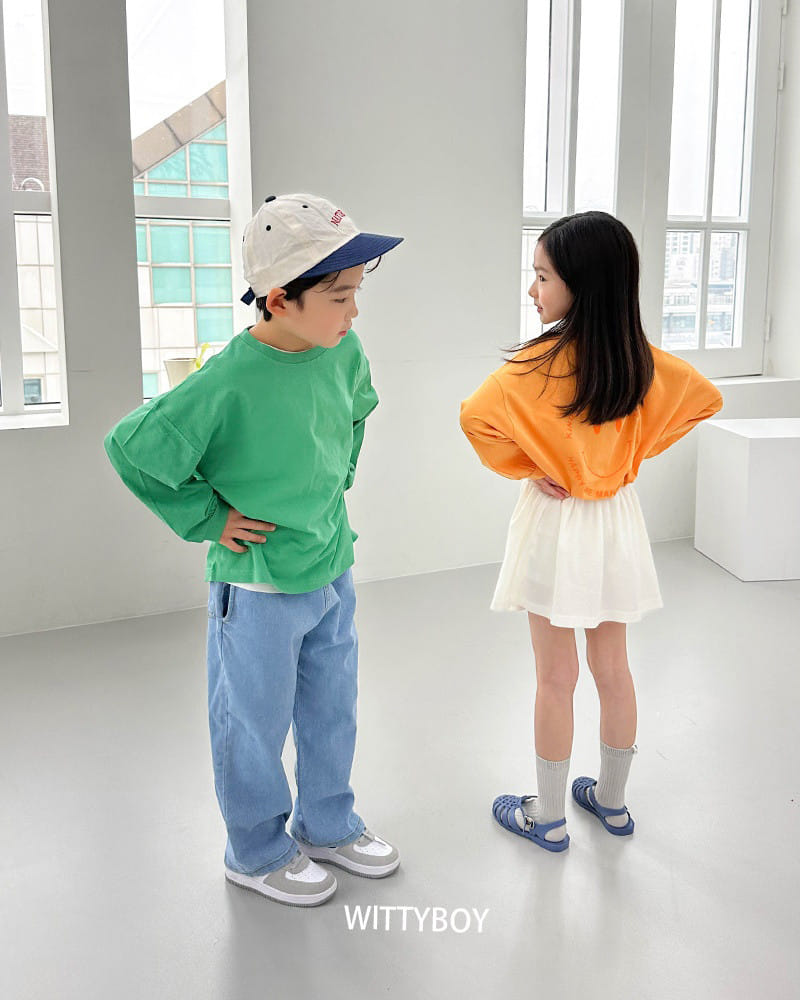 Witty Boy - Korean Children Fashion - #prettylittlegirls - Happy Tee - 4