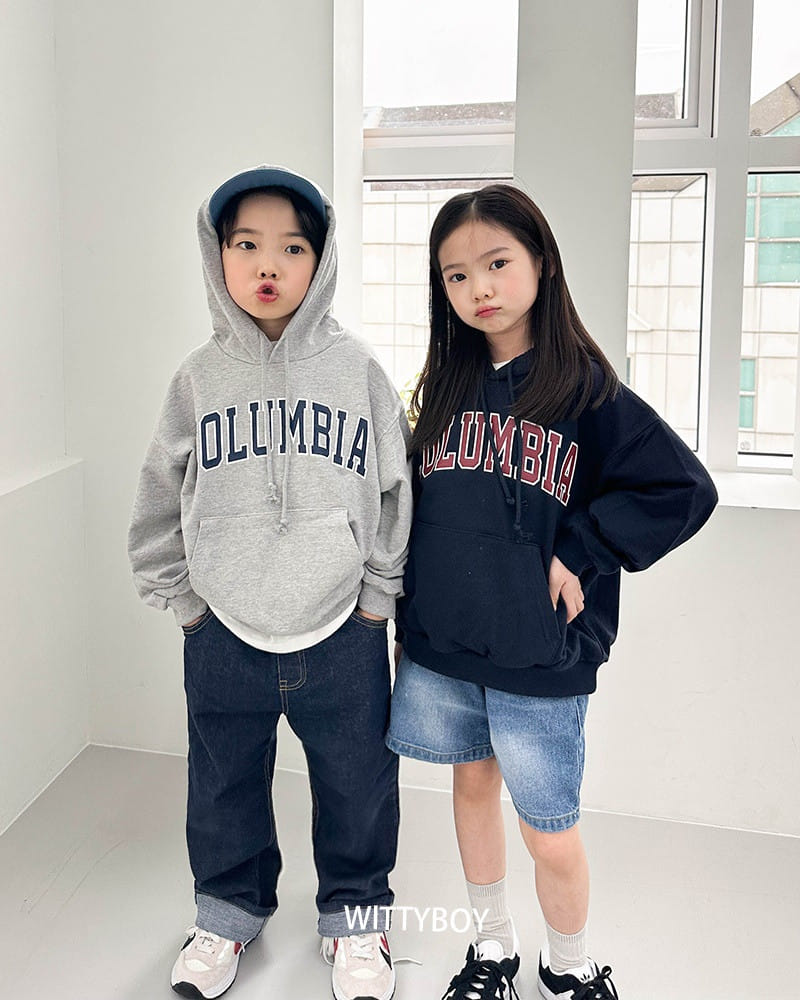 Witty Boy - Korean Children Fashion - #childofig - Columbia Hoody