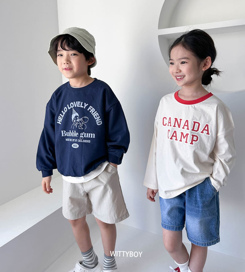 Witty Boy - Korean Children Fashion - #childrensboutique - Camp Tee - 9