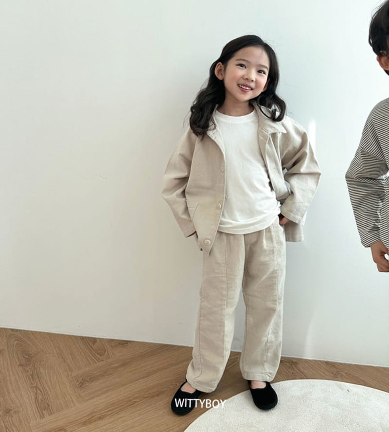 Witty Boy - Korean Children Fashion - #childrensboutique - Margaret Pants - 10