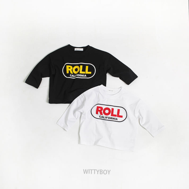 Witty Boy - Korean Children Fashion - #childrensboutique - Roll Tee - 11