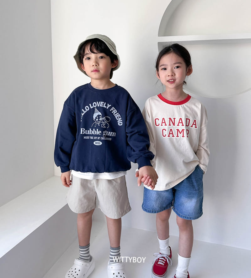 Witty Boy - Korean Children Fashion - #designkidswear - Camp Tee - 10