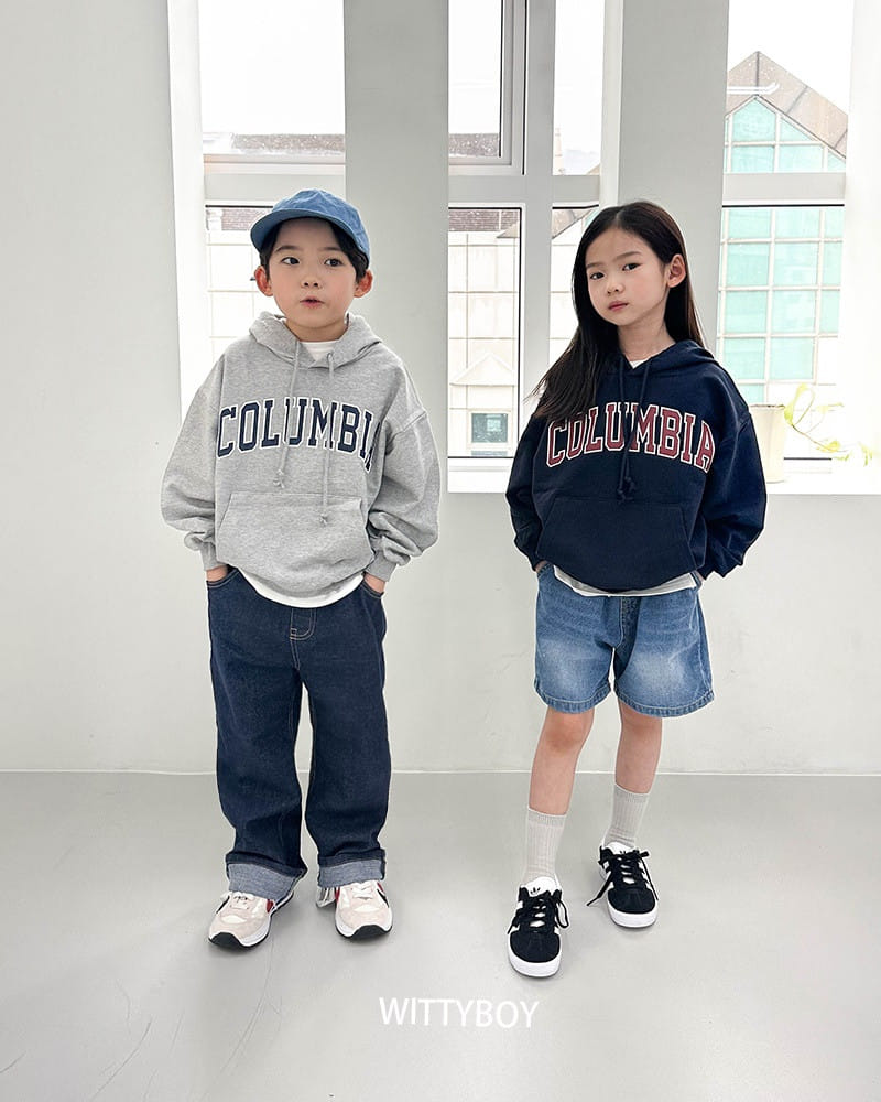 Witty Boy - Korean Children Fashion - #designkidswear - Columbia Hoody - 3