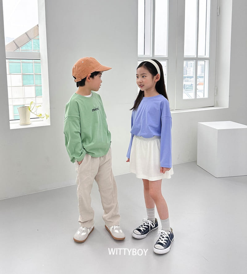 Witty Boy - Korean Children Fashion - #discoveringself - Margaret Pants - 12