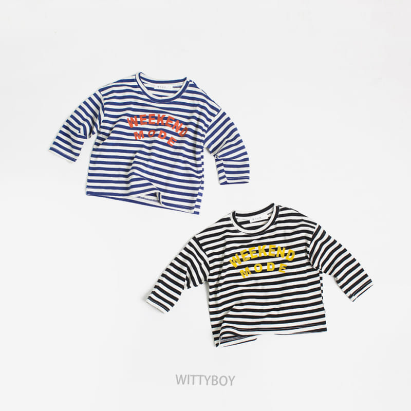 Witty Boy - Korean Children Fashion - #discoveringself - Weekend Tee - 12