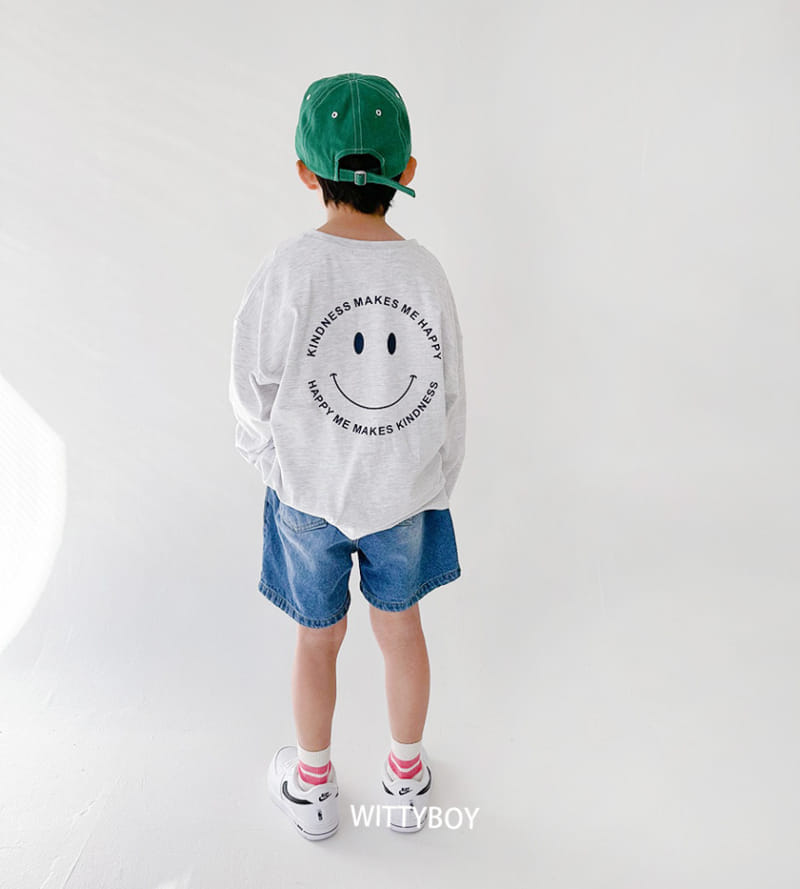 Witty Boy - Korean Children Fashion - #discoveringself - Happy Tee - 8