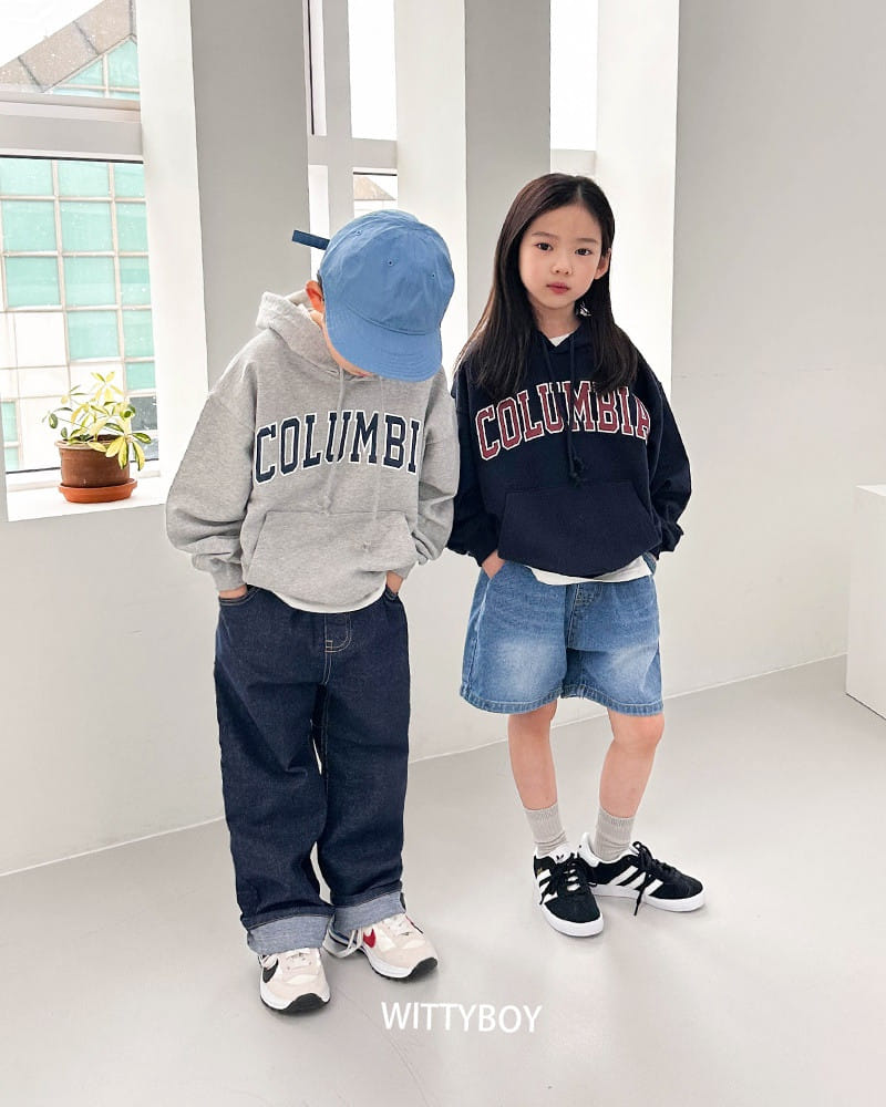 Witty Boy - Korean Children Fashion - #designkidswear - Columbia Hoody - 4